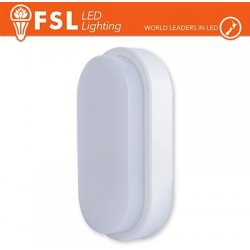Plafoniera LED OVALE BIANCA 15W 4000K 55*100*200 IP54 