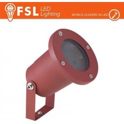 Faretto giardino orientabile picchetto ip65 gu10 Corten