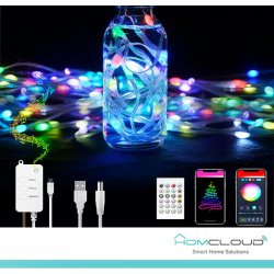 Corda in PVC di Luci Decorative Smart OUTDOOR Wi-Fi + Bluetooth 10M IP65