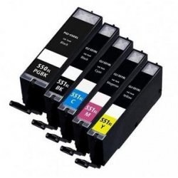 Cartuccia Compatibile per Canon Pixma IP7250,MG5450,MG6350CLI-551XLC