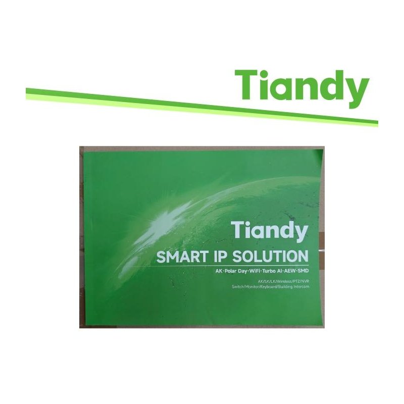 Tiandy Brochure - Presentazione Azienda e Prodotti