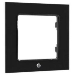 Shelly Wall Frame 1 - Placca interruttore da parete nera