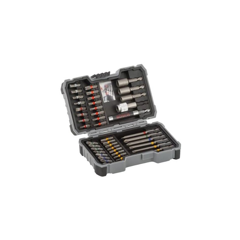 X-Pro set bit avvitamento Extra Hard con portabit, 43 pz