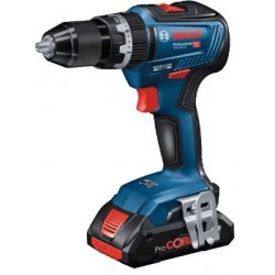 Trapani-avvitatori con percussione, Bosh GSR 18V-90 FC (con 2 batterie)