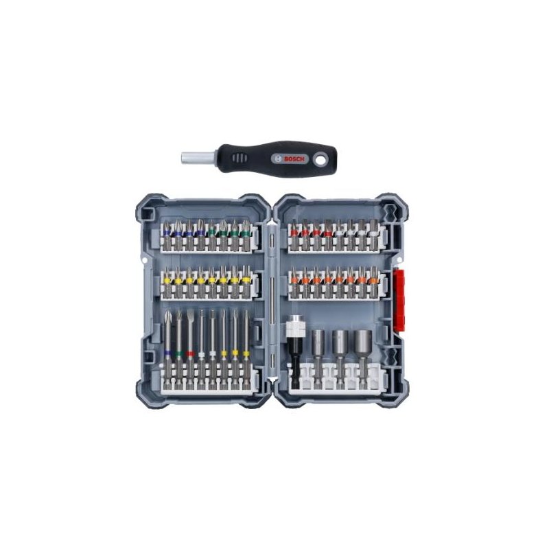 Set bit avvitamento personalizzabile, 45 pezzi