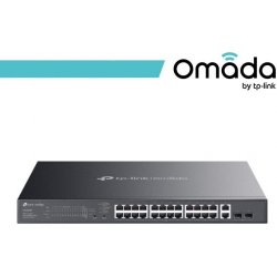 Omada 28-Port Gigabit Easy Managed Switch with 24-Port PoE+ - ES228GMP