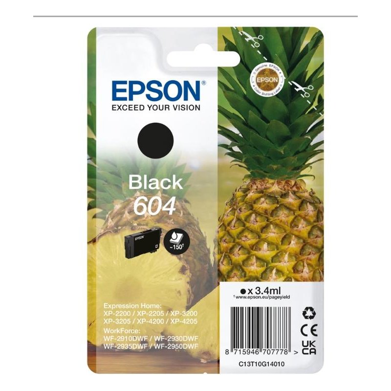 CARTUCCE INK ANANAS BLACK 604