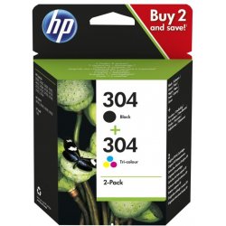 HP 304 INK CARTRIDGE COMBO 2-PACK