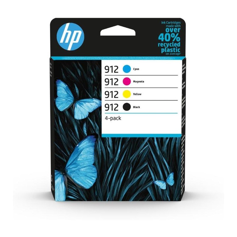 HP 912 CMYK ORIGINAL INK 4-PACK