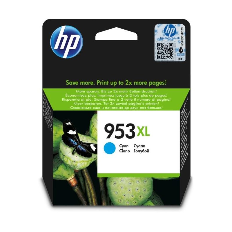 CARTUCCIA HP 953XL HIGH YIELD CYAN ORIGINAL