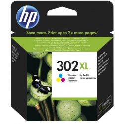 CARTUCCIA HP 302XL TRI-COLOR INK CARTRIDGE