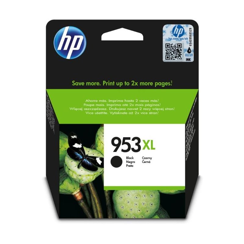 HP 953XL HIGH YIELD BLACK ORIGINAL