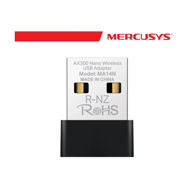 Mercusys AX300 Nano Wireless USB Adapter - MA14N
