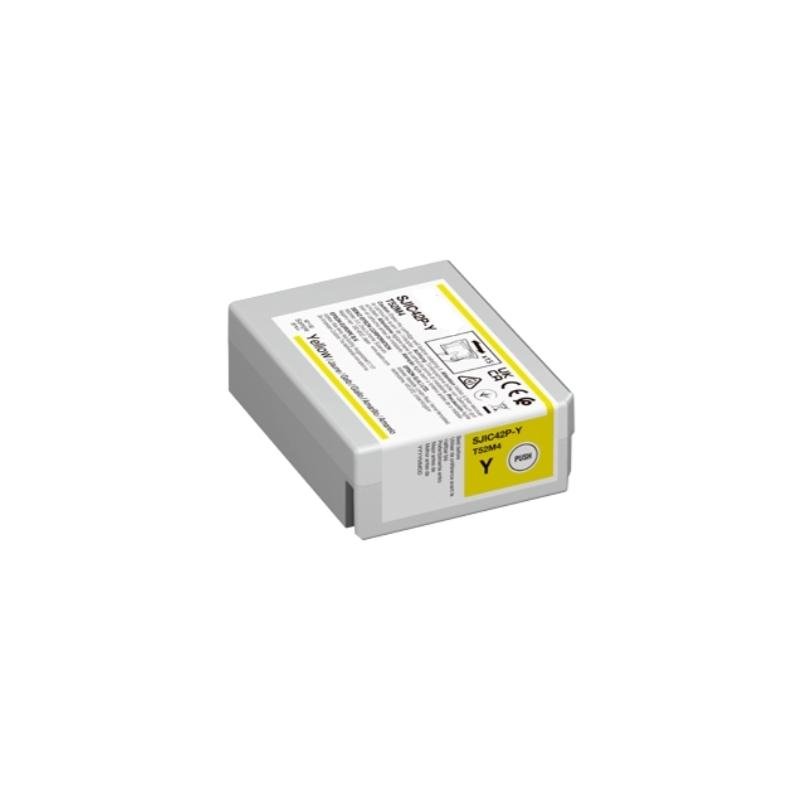 cRTUCCIA Yellow Pigmento compatibile epson ColorWorks C4000e-C13T52M440