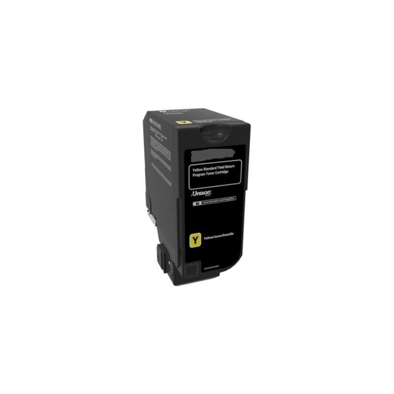 Yellow toner compatibile per Lexmark CS531/632/CX532/635