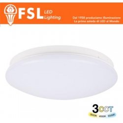 Plafoniera LED 14W Ø244*71mm - 3 in 1 CCT (3000-4000-6500K)