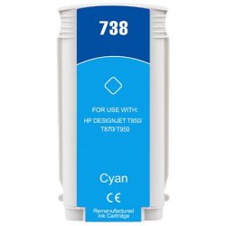 130ML Cyan Reman HP DesignJet T850,T870,XT870,XT950498N5A