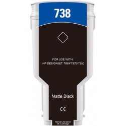 300ML Black Reman HP DesignJet T850,T870,XT870,XT950498N8A