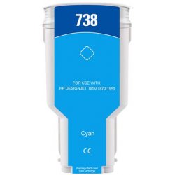 300ML Cyan Reman HP DesignJet T850,T870,XT870,XT950676M6A