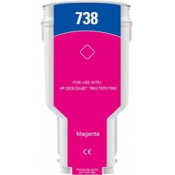 300ML Magenta Reman HP DesignJet T850,T870,XT870,XT950676M7A