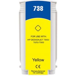 130ML Yellow Reman HP DesignJet T850,T870,XT870,XT950498N7A