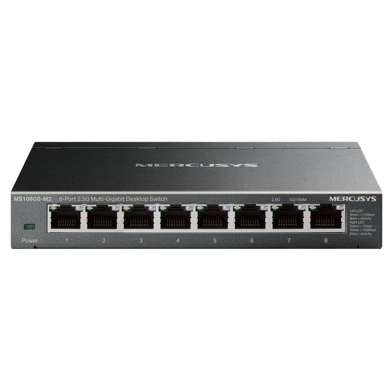 8-Port 2.5G Multi-Gigabit Desktop Switch