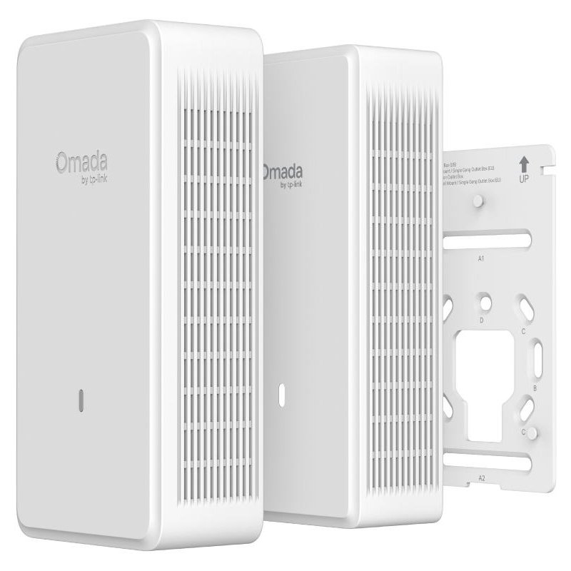 OMADA BE9300 Wall-Plate Tri-Band Wi-Fi 7 Access Point 