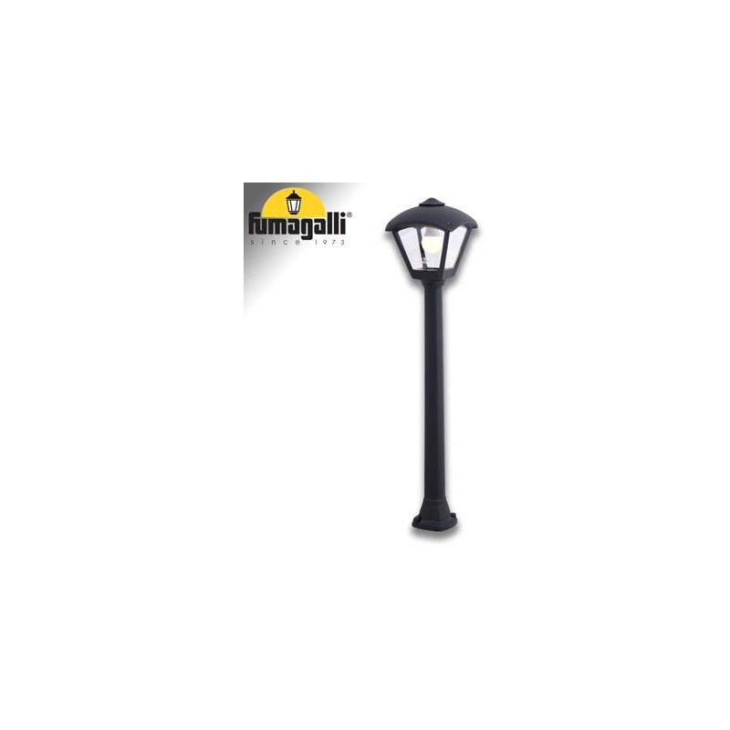 GIAFFA/DARIO NERO TRASP E27 A60 LED 8,5W CCT SET - 97,5 cm