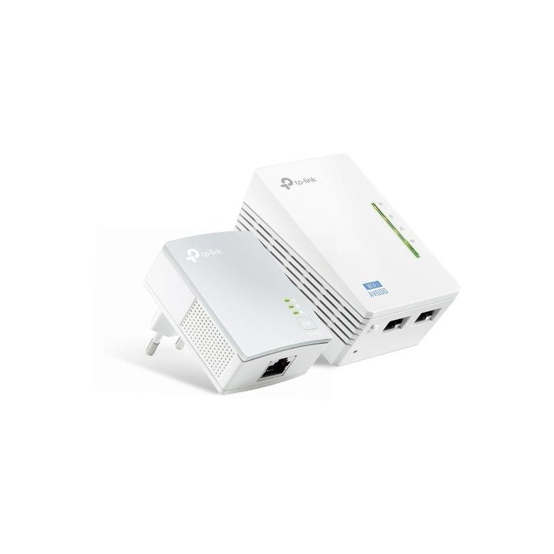 Kit 2 powerline WiFi 2.4 GHz AV600 2+1 porte LAN TL-WPA4220