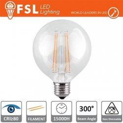Lampada Filamento Globo Ø12,5cm - 6W 2700K E27 700LM