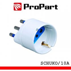 Adattatore schuko spina16A polybag